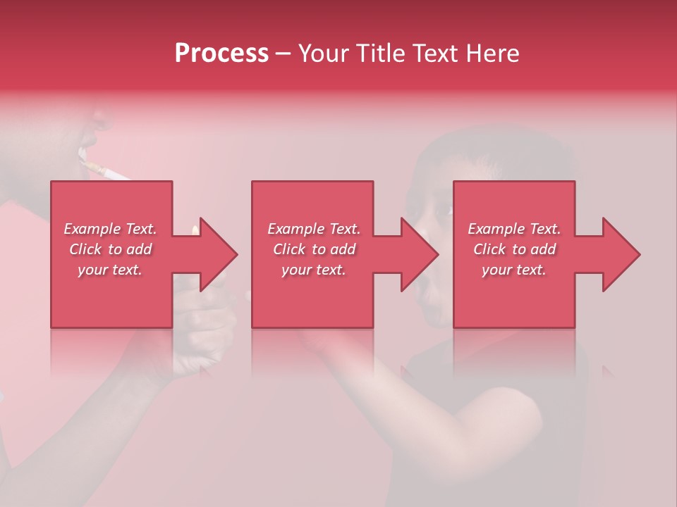Warning Tell Prohibit PowerPoint Template