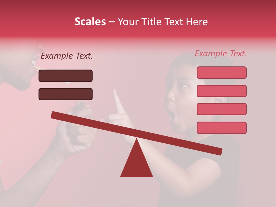 Warning Tell Prohibit PowerPoint Template
