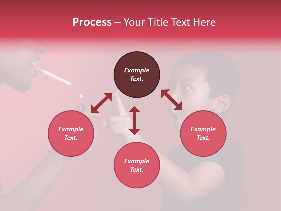 Warning Tell Prohibit PowerPoint Template