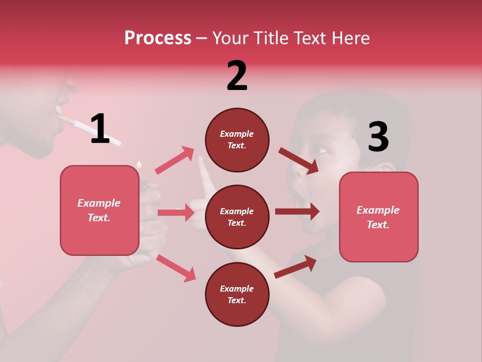 Warning Tell Prohibit PowerPoint Template