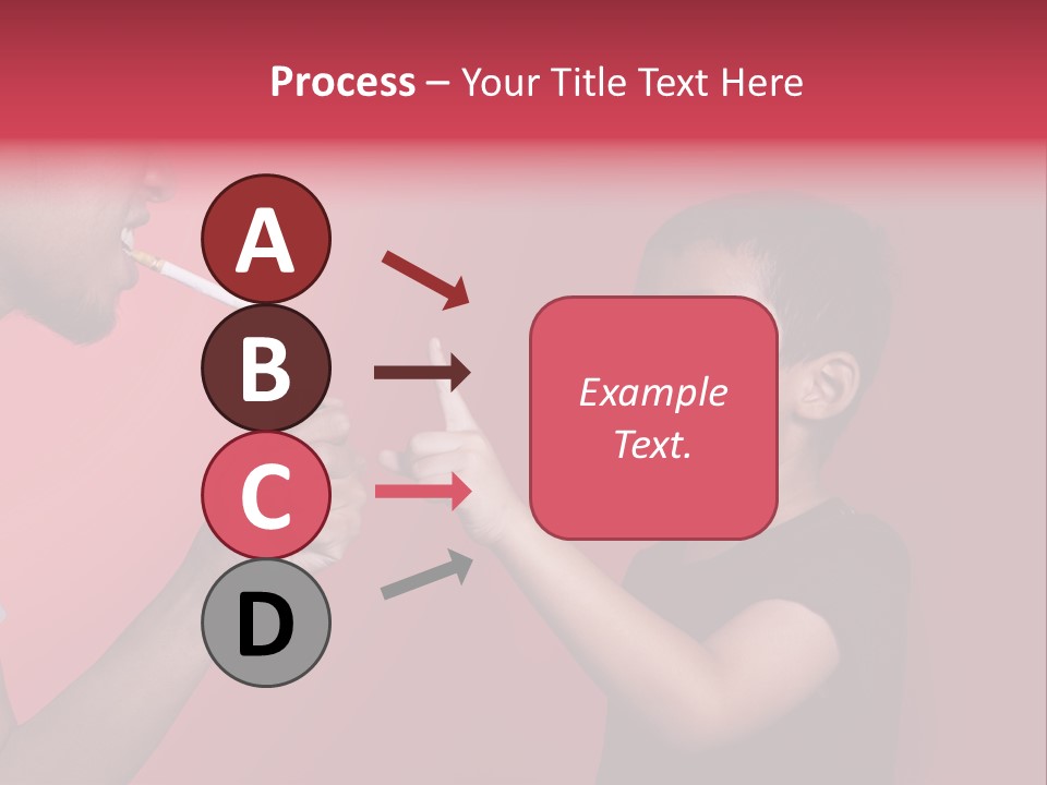 Warning Tell Prohibit PowerPoint Template