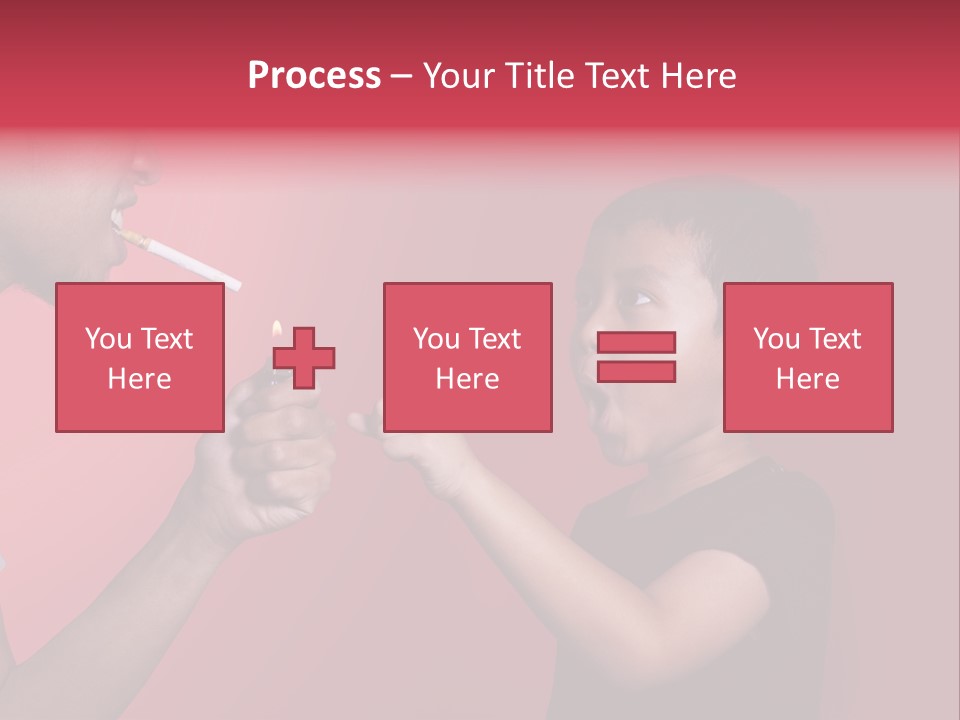 Warning Tell Prohibit PowerPoint Template
