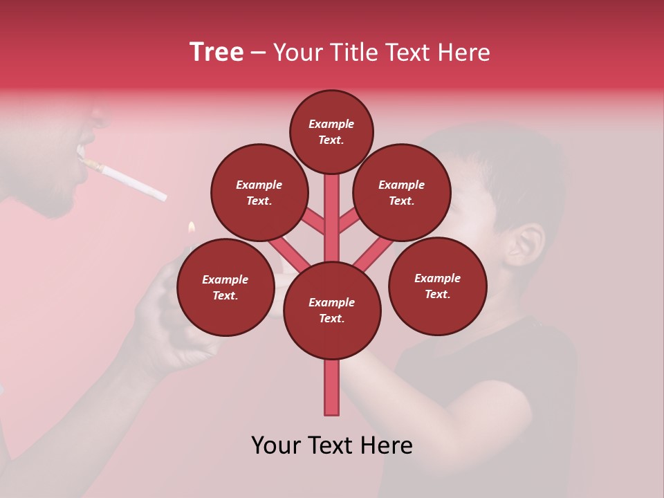 Warning Tell Prohibit PowerPoint Template