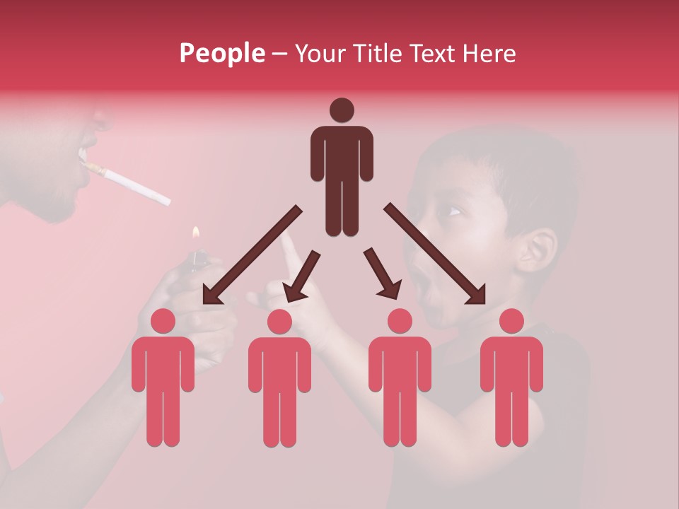 Warning Tell Prohibit PowerPoint Template