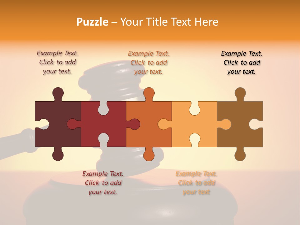 Crime Attorney Lawyer PowerPoint Template