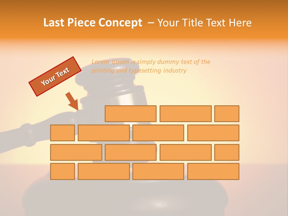 Crime Attorney Lawyer PowerPoint Template