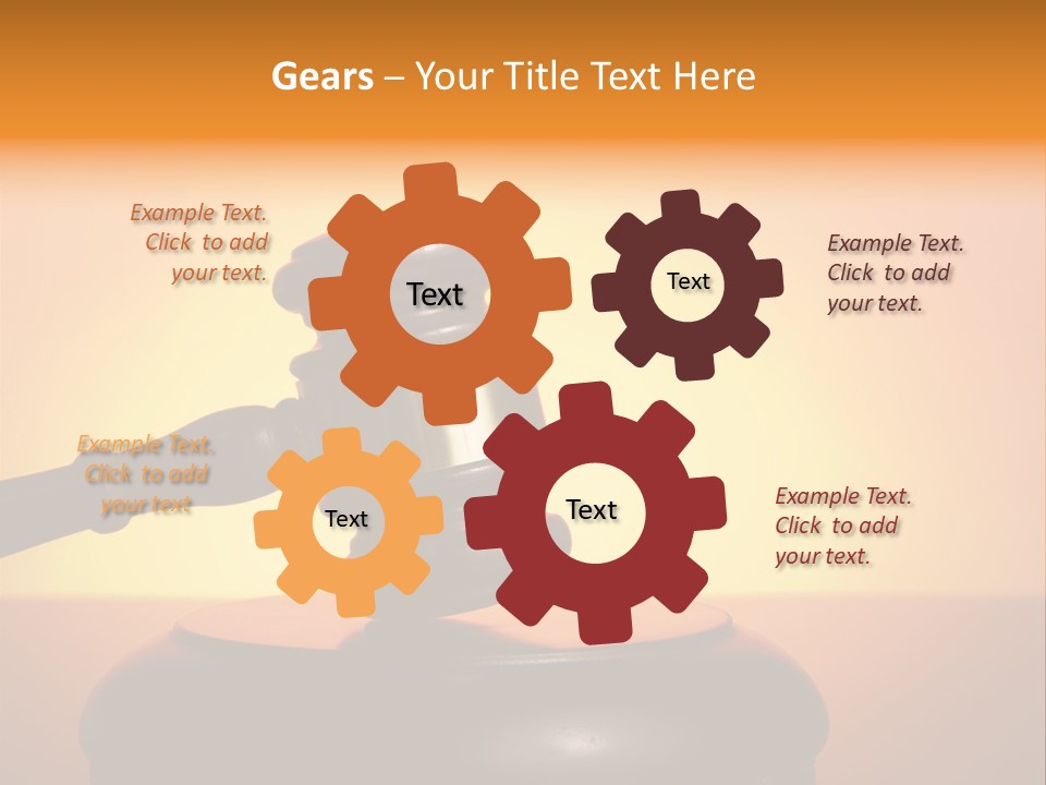 Crime Attorney Lawyer PowerPoint Template