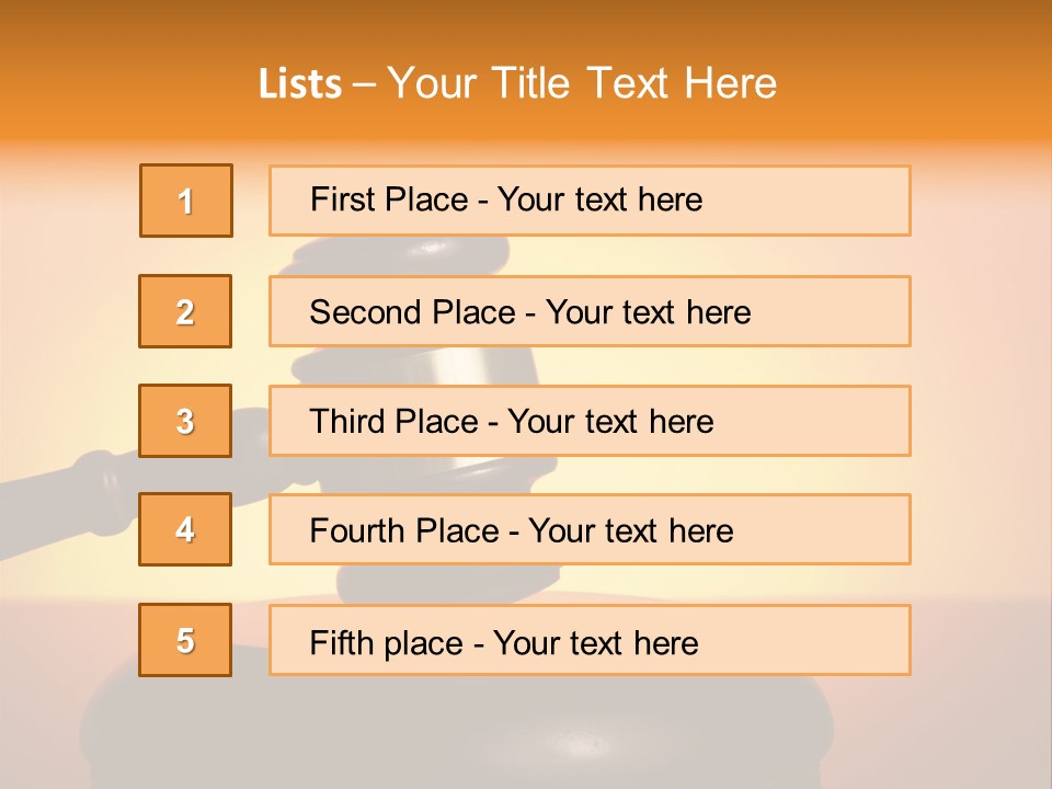 Crime Attorney Lawyer PowerPoint Template