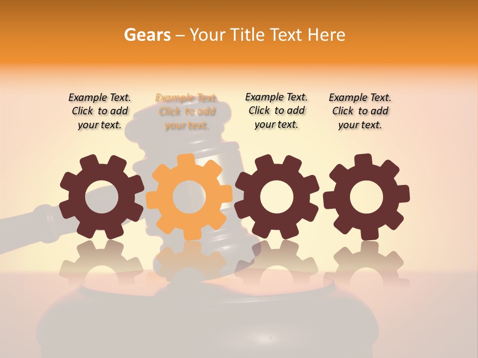 Crime Attorney Lawyer PowerPoint Template