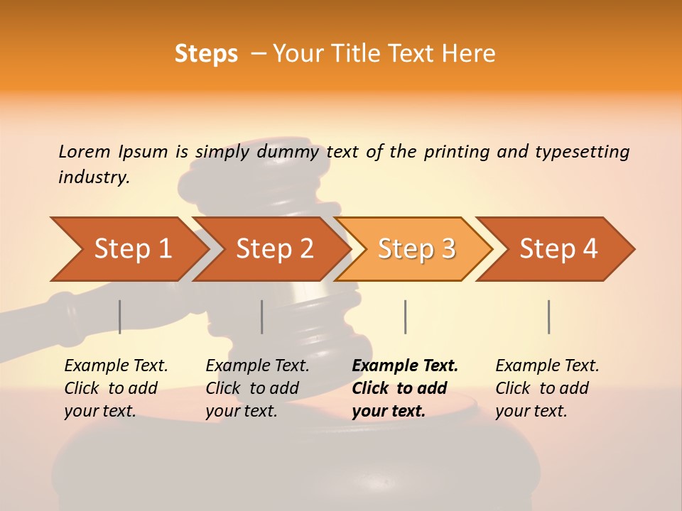 Crime Attorney Lawyer PowerPoint Template