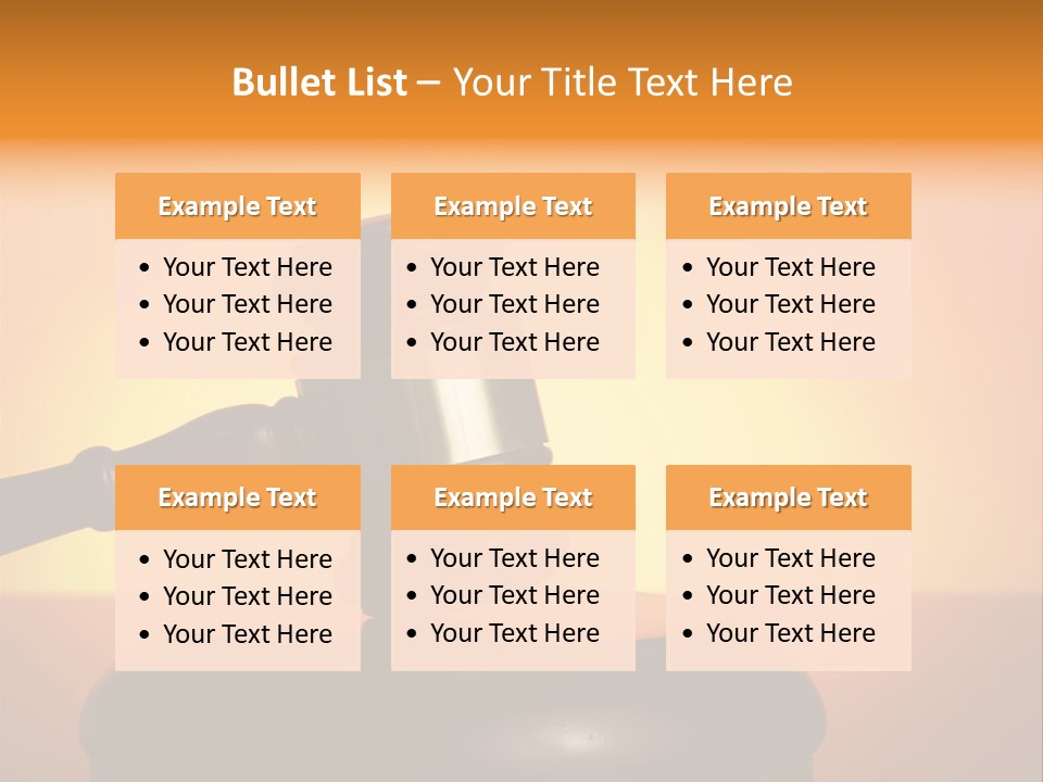 Crime Attorney Lawyer PowerPoint Template