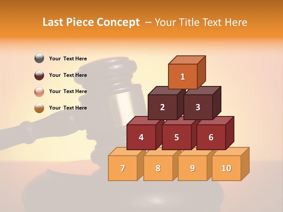 Crime Attorney Lawyer PowerPoint Template