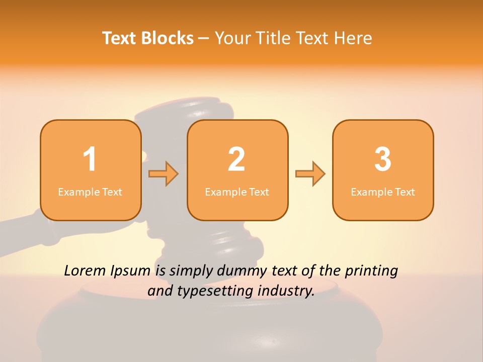 Crime Attorney Lawyer PowerPoint Template