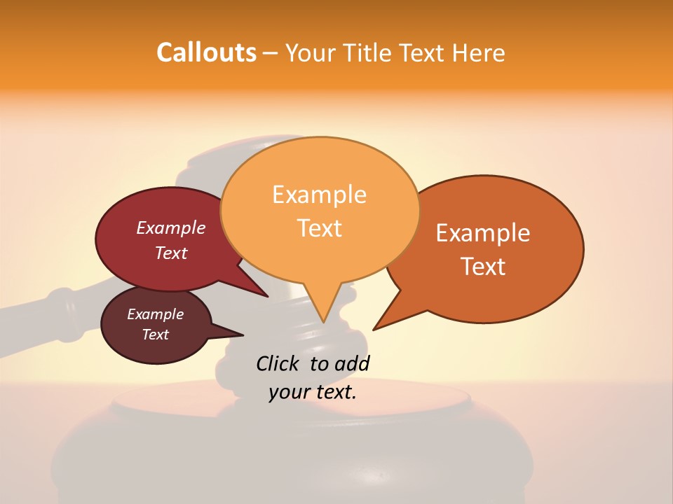 Crime Attorney Lawyer PowerPoint Template