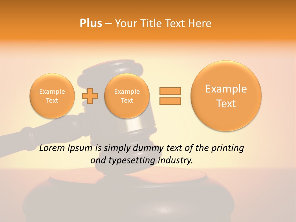 Crime Attorney Lawyer PowerPoint Template