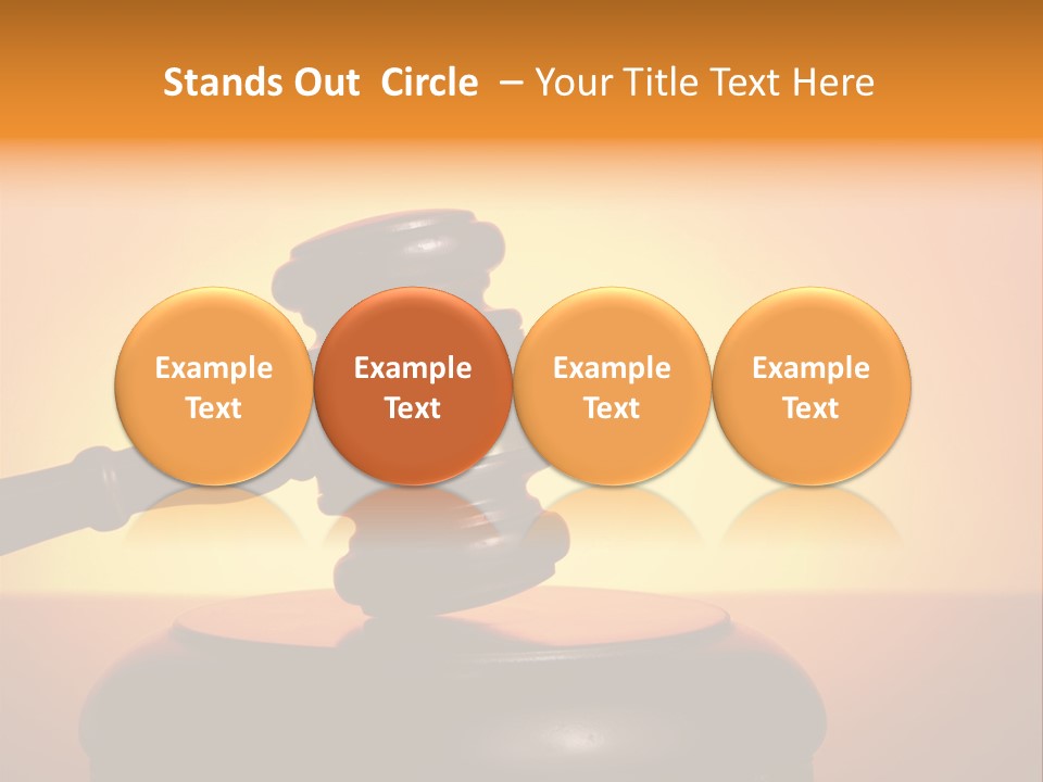 Crime Attorney Lawyer PowerPoint Template