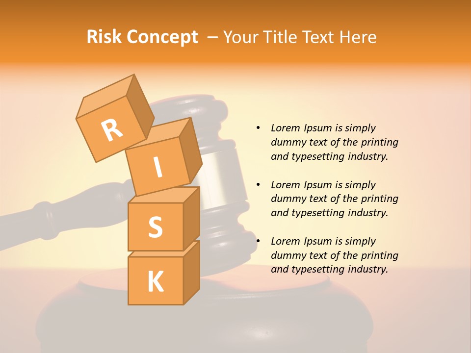 Crime Attorney Lawyer PowerPoint Template