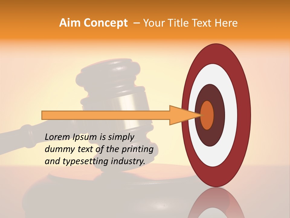 Crime Attorney Lawyer PowerPoint Template