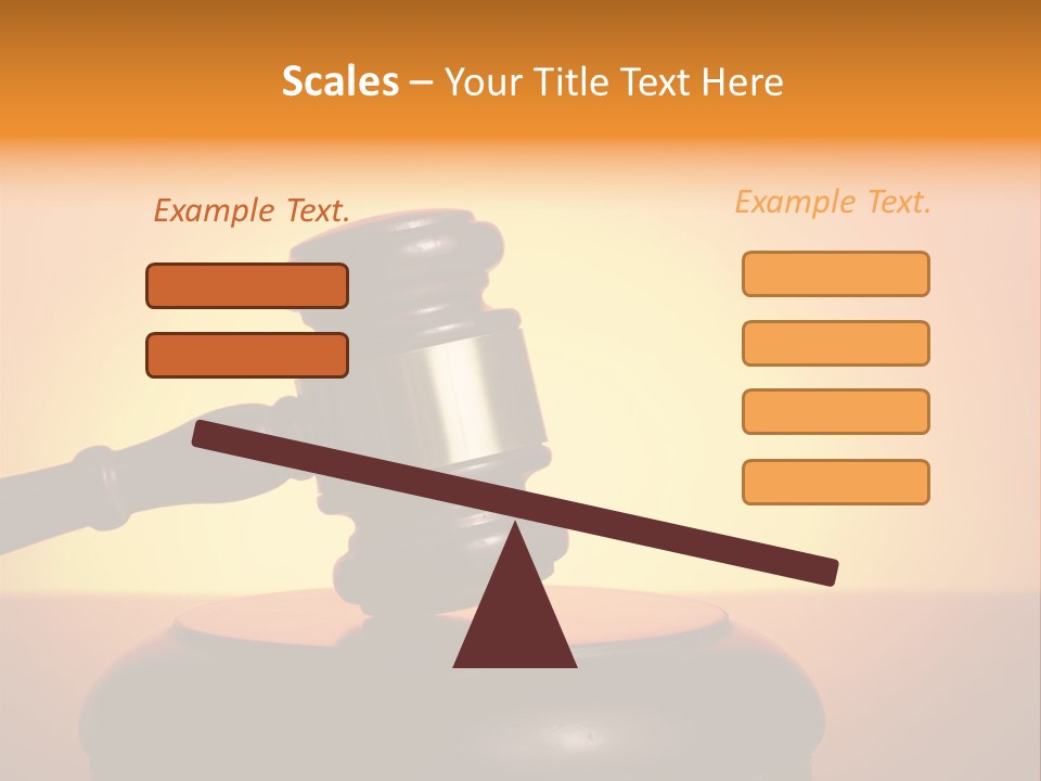Crime Attorney Lawyer PowerPoint Template