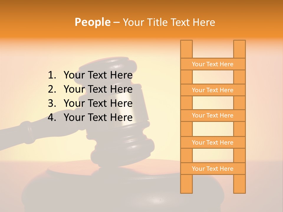 Crime Attorney Lawyer PowerPoint Template