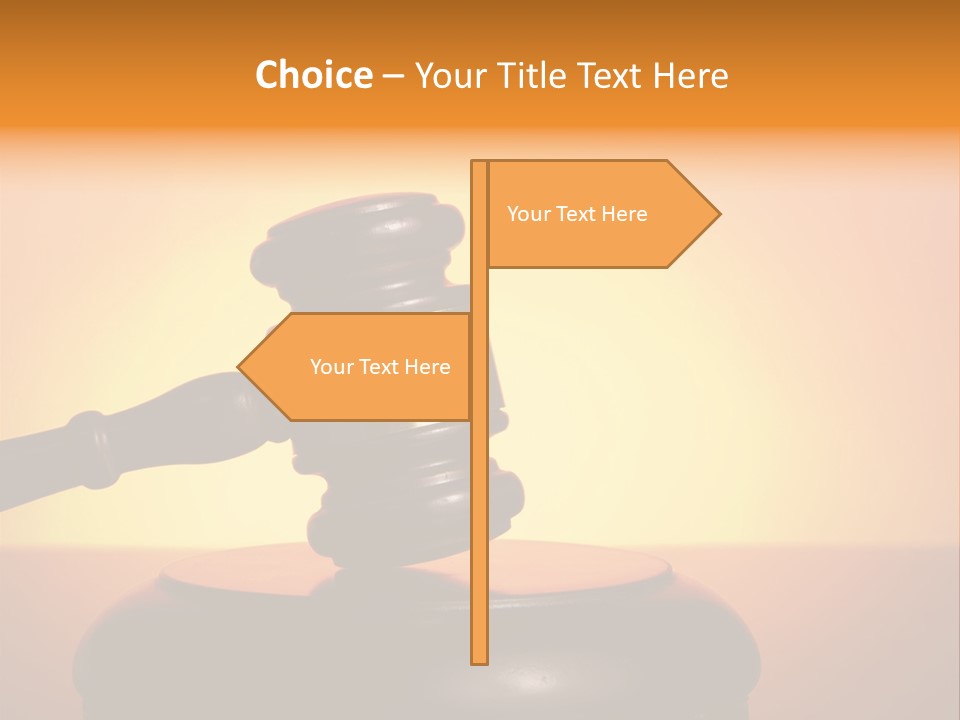 Crime Attorney Lawyer PowerPoint Template