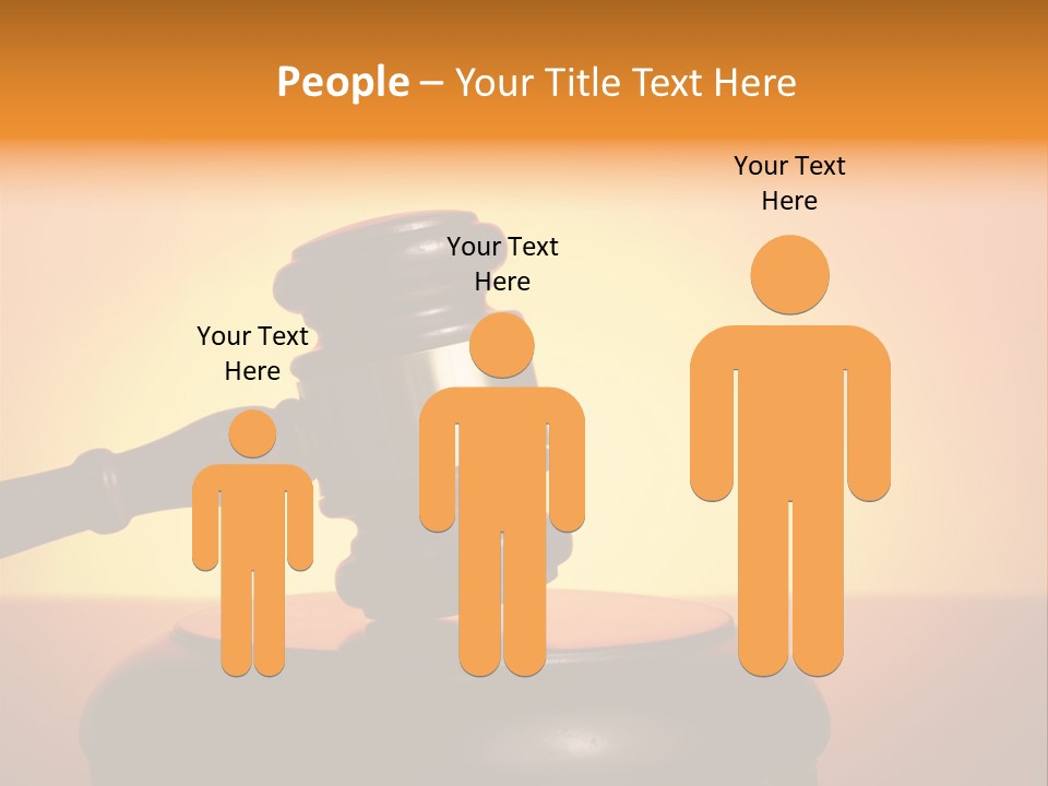 Crime Attorney Lawyer PowerPoint Template