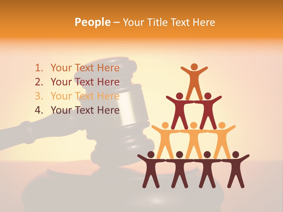 Crime Attorney Lawyer PowerPoint Template