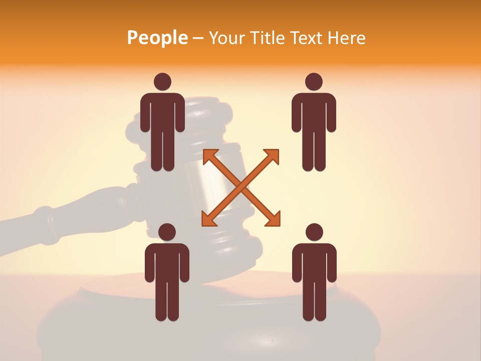 Crime Attorney Lawyer PowerPoint Template