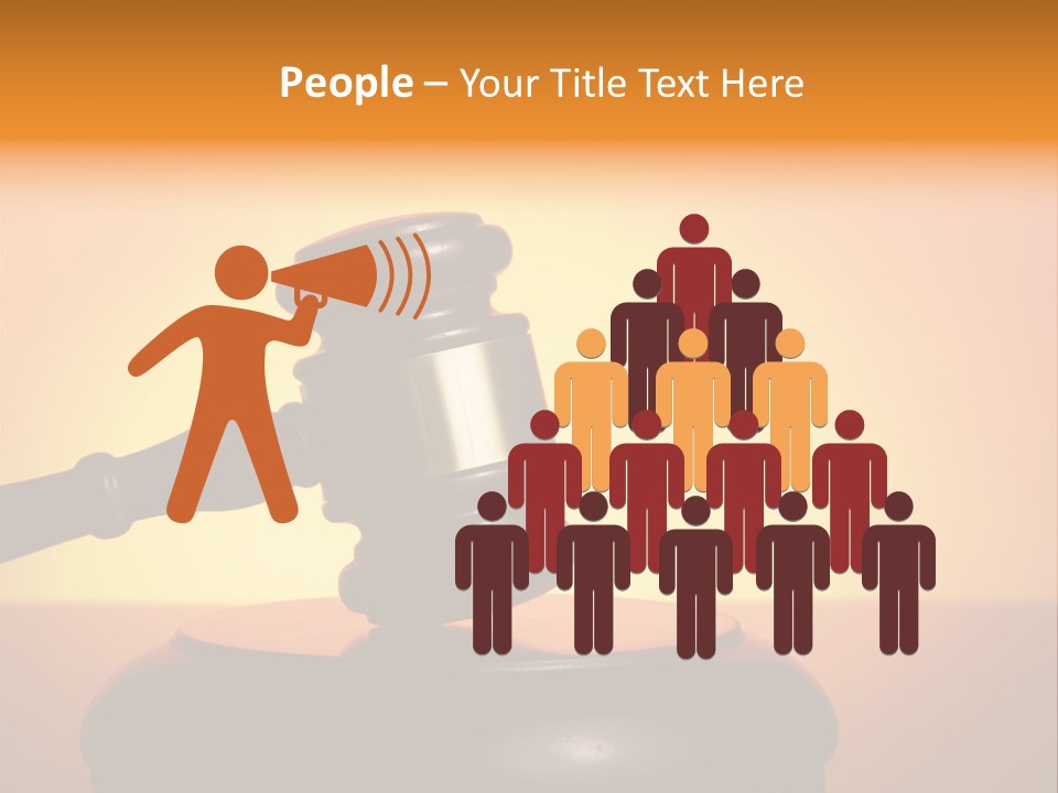 Crime Attorney Lawyer PowerPoint Template