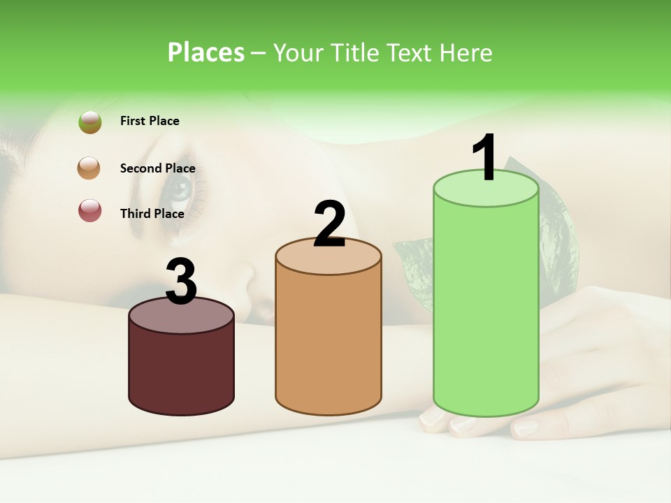 Cleanliness Healthy Leaf PowerPoint Template