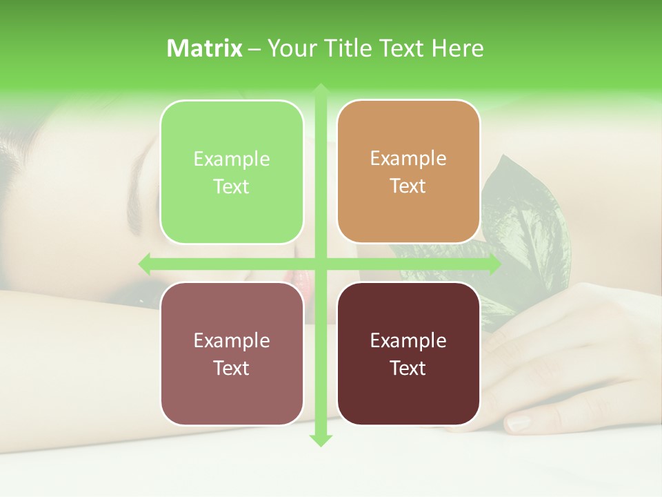 Cleanliness Healthy Leaf PowerPoint Template