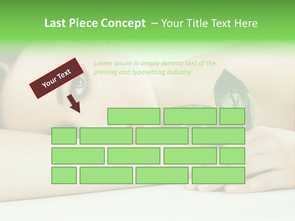 Cleanliness Healthy Leaf PowerPoint Template