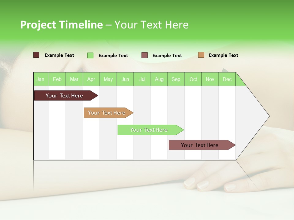 Cleanliness Healthy Leaf PowerPoint Template