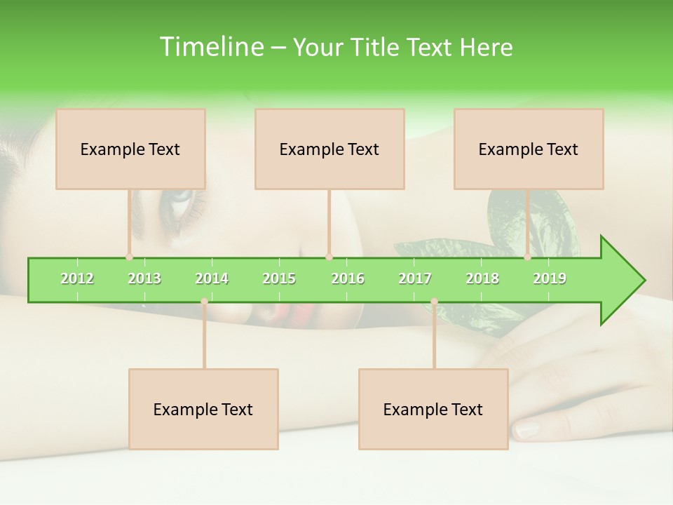 Cleanliness Healthy Leaf PowerPoint Template