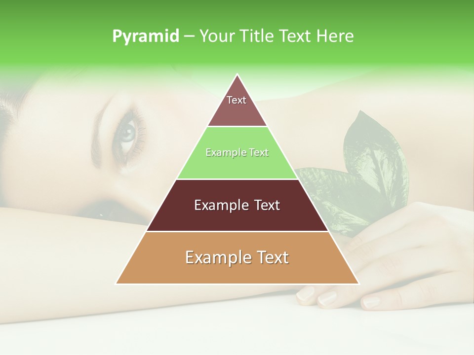 Cleanliness Healthy Leaf PowerPoint Template