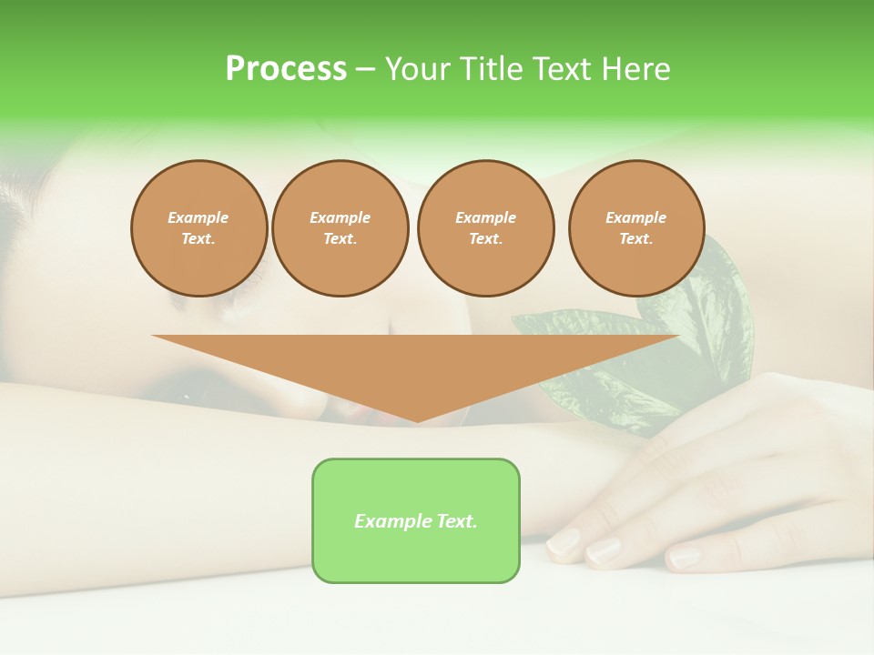 Cleanliness Healthy Leaf PowerPoint Template