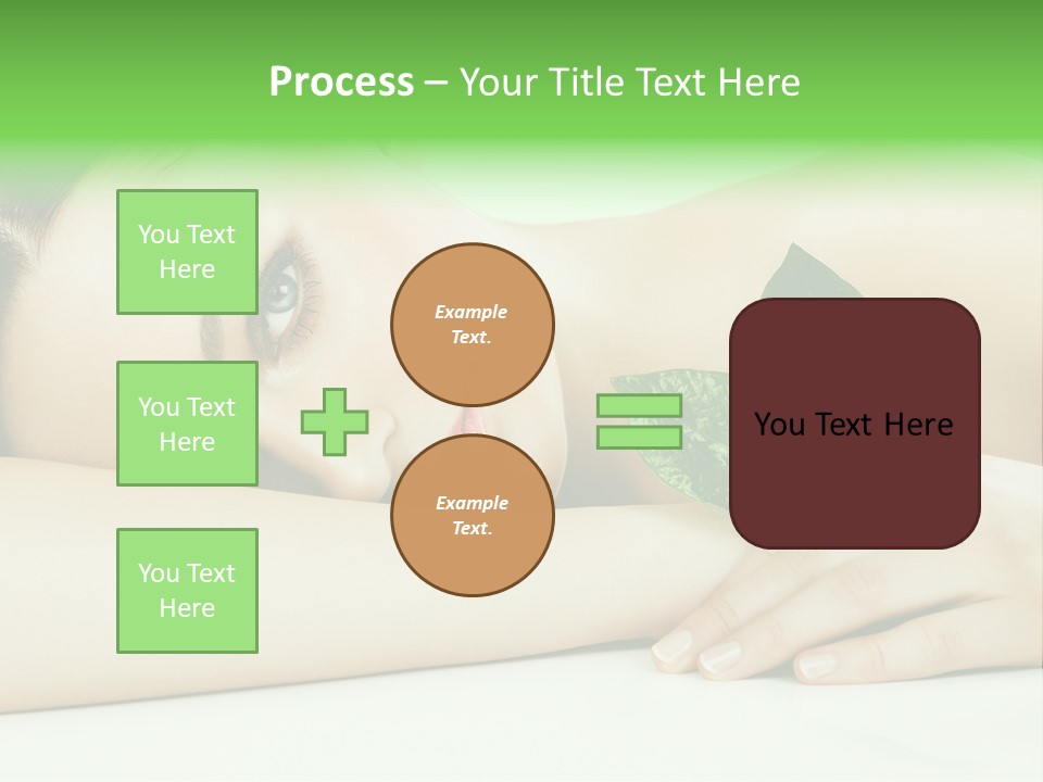 Cleanliness Healthy Leaf PowerPoint Template
