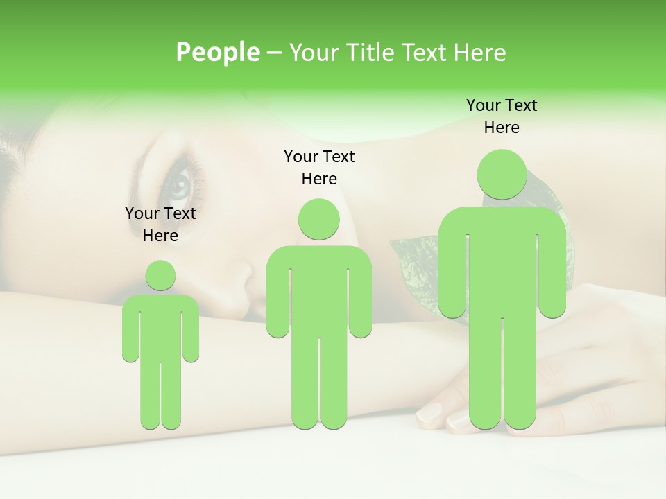 Cleanliness Healthy Leaf PowerPoint Template