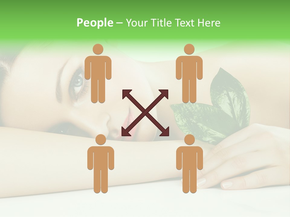 Cleanliness Healthy Leaf PowerPoint Template