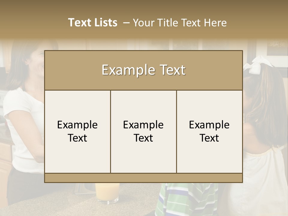 Parenthood Lifestyle Child PowerPoint Template