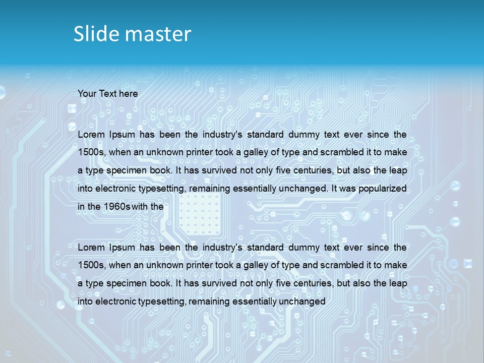 Connect Device Weld PowerPoint Template