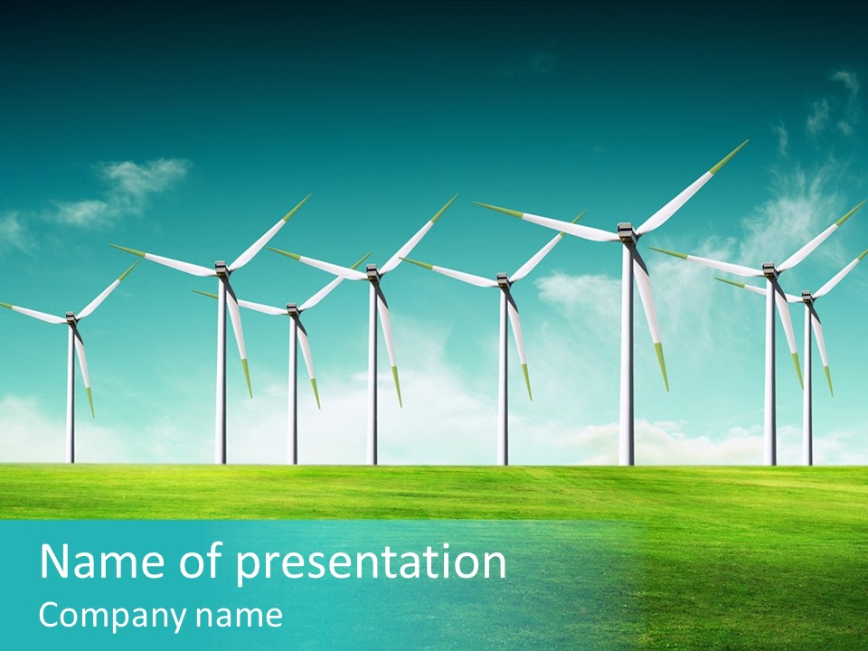 Landscape Technology Alternative PowerPoint Template