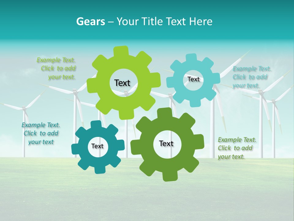 Landscape Technology Alternative PowerPoint Template