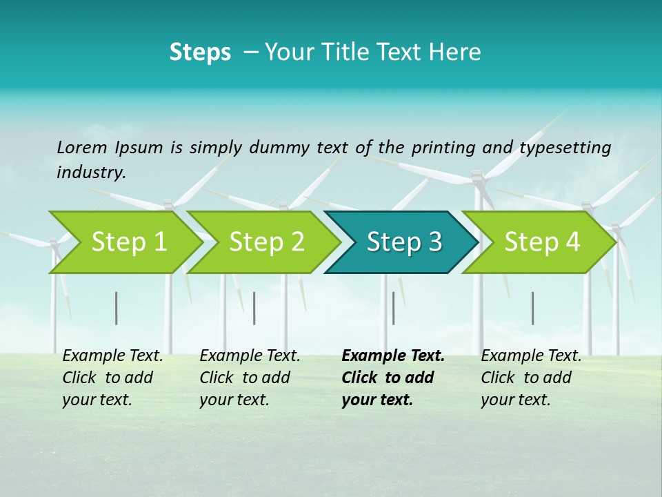 Landscape Technology Alternative PowerPoint Template