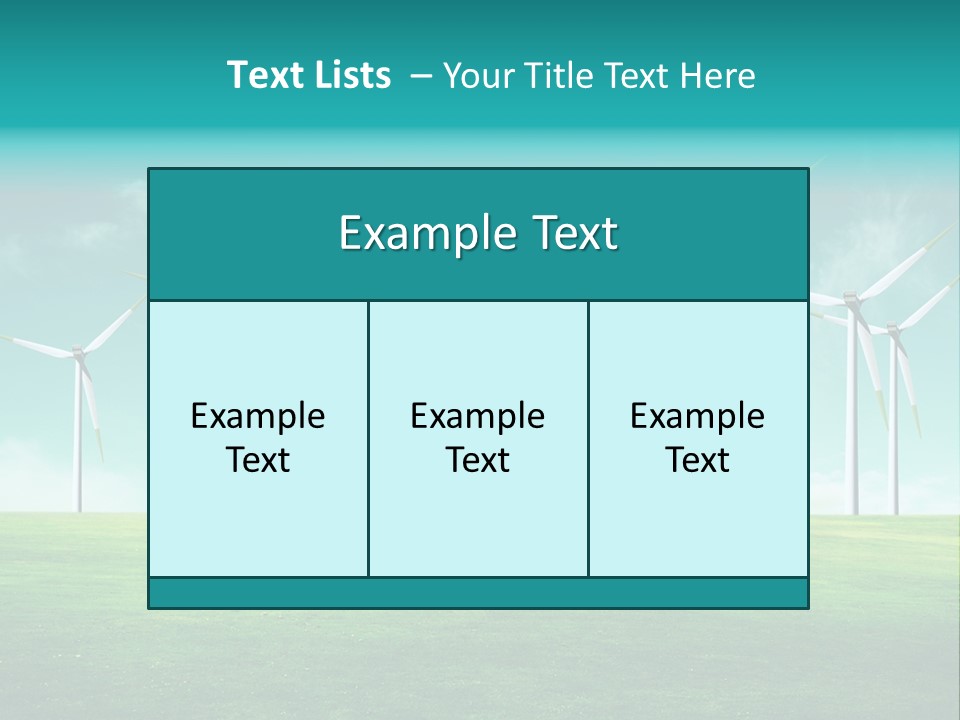 Landscape Technology Alternative PowerPoint Template