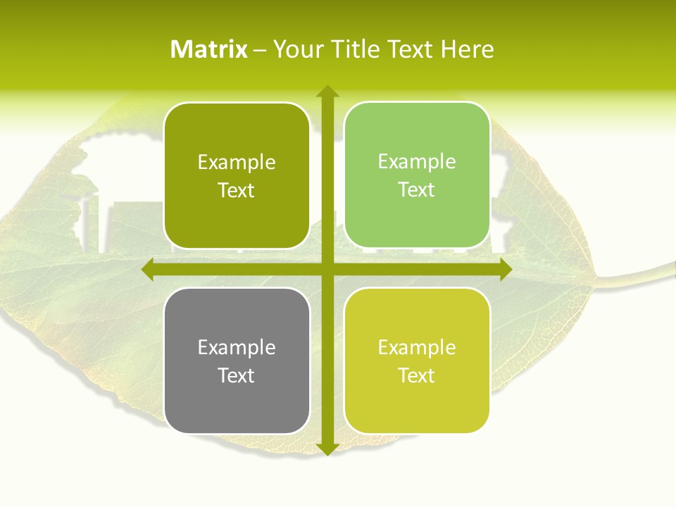 Dry Tree Waste PowerPoint Template