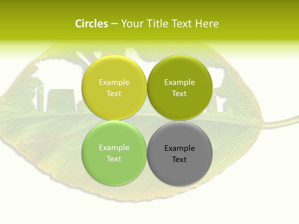 Dry Tree Waste PowerPoint Template