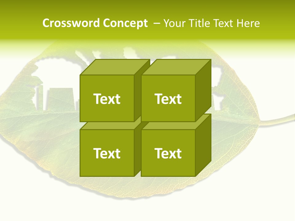 Dry Tree Waste PowerPoint Template