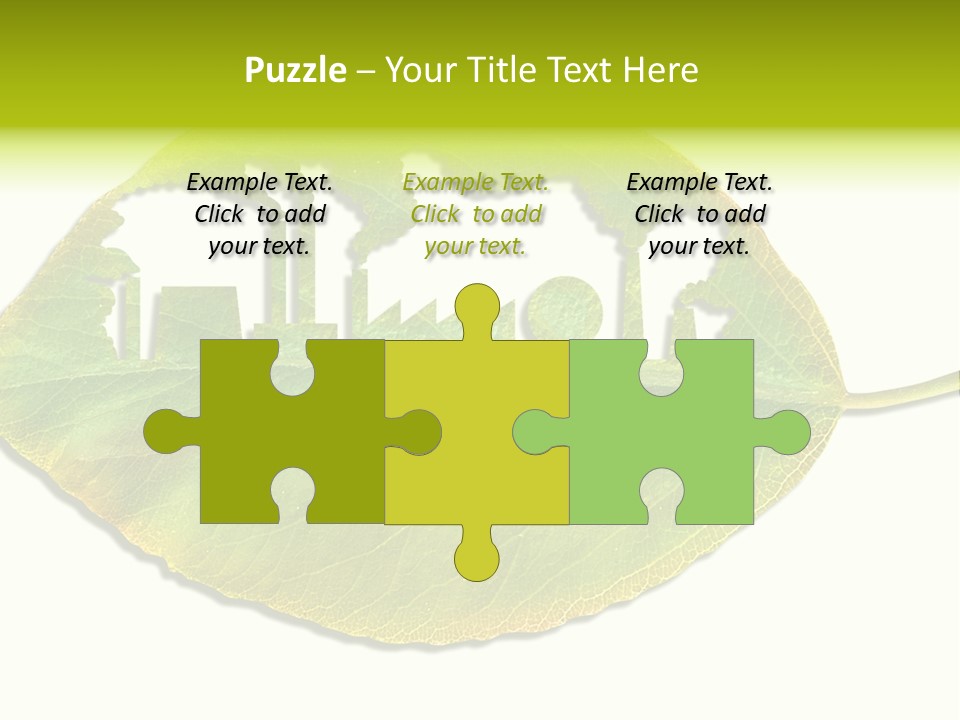 Dry Tree Waste PowerPoint Template