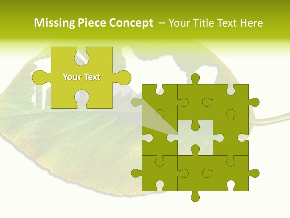 Dry Tree Waste PowerPoint Template